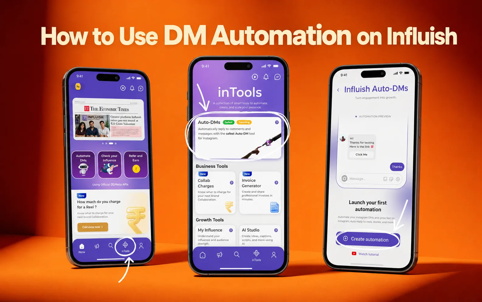 How to Use DM Automation on Influish 🚀 | Influish